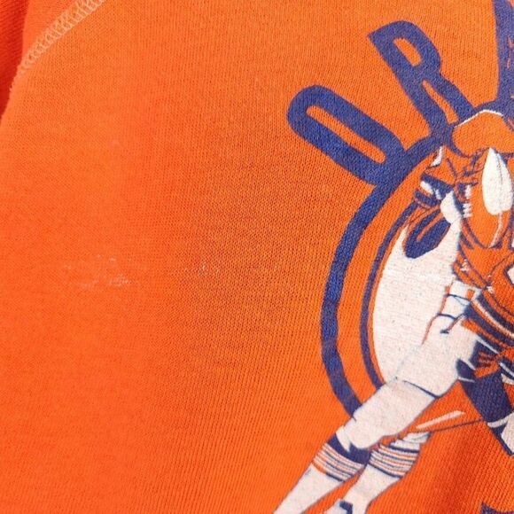Denver Broncos Sweatshirt Vintage 70s 1979 Orange Power NFL Football Mens Size M - Picture 4 of 7